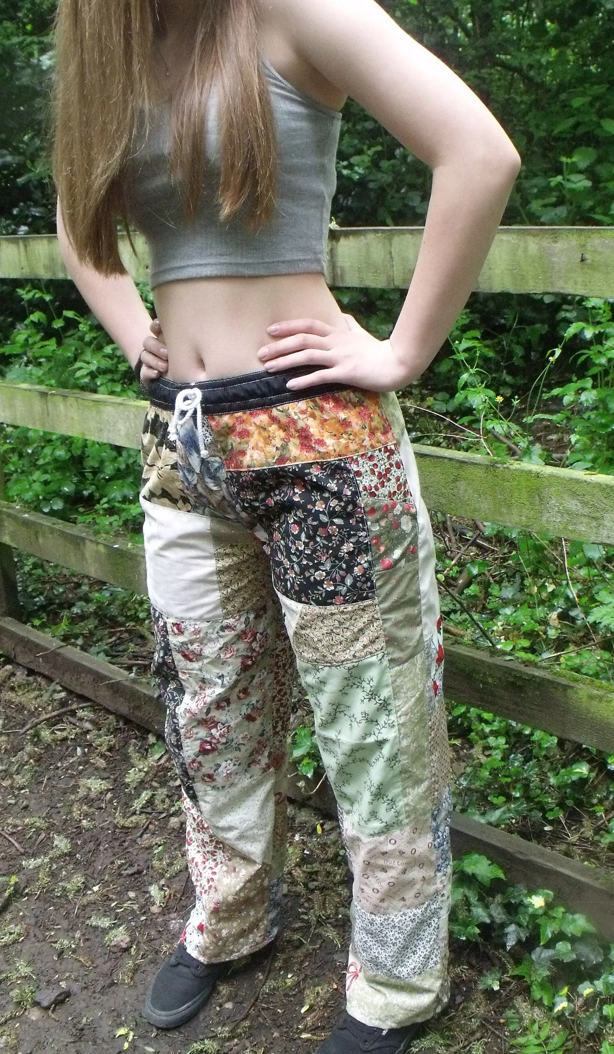 Hippy, Festival, Lounging, Patchwork Pants.