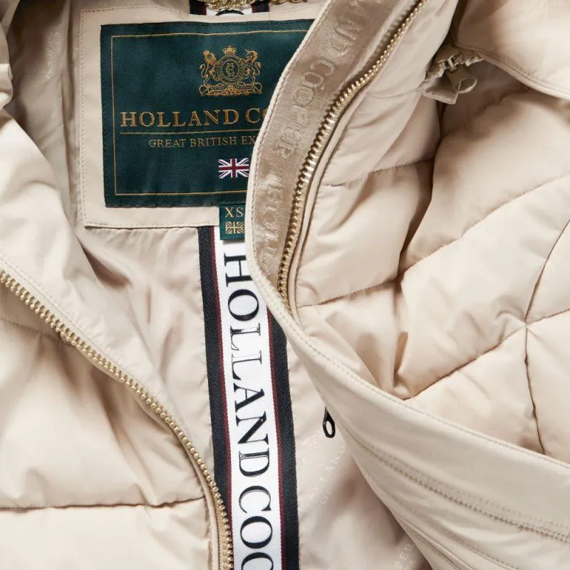 Holland Cooper Whistler Ladies Puffer Jacket - Stone