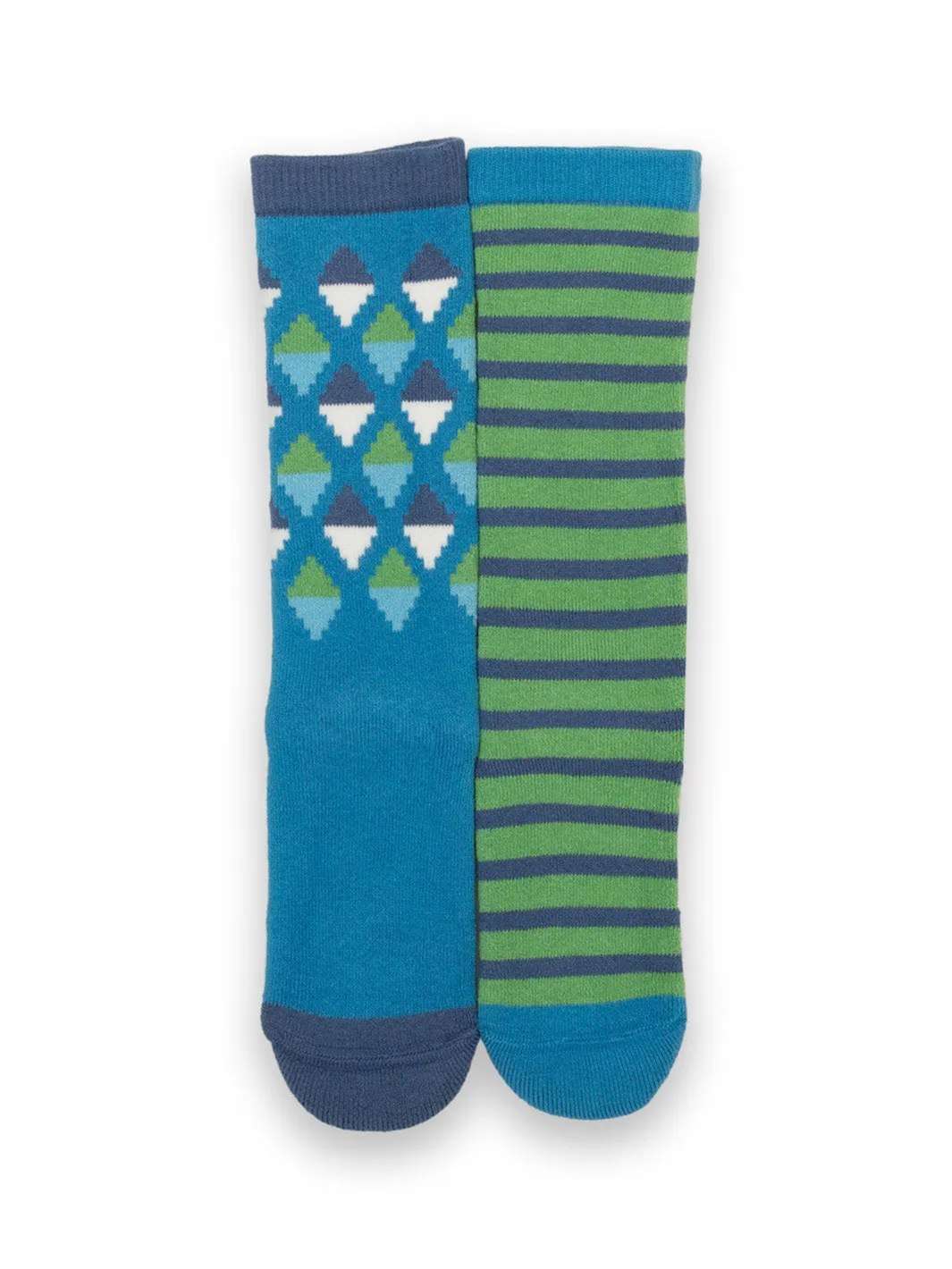 Hygge cosy socks blue