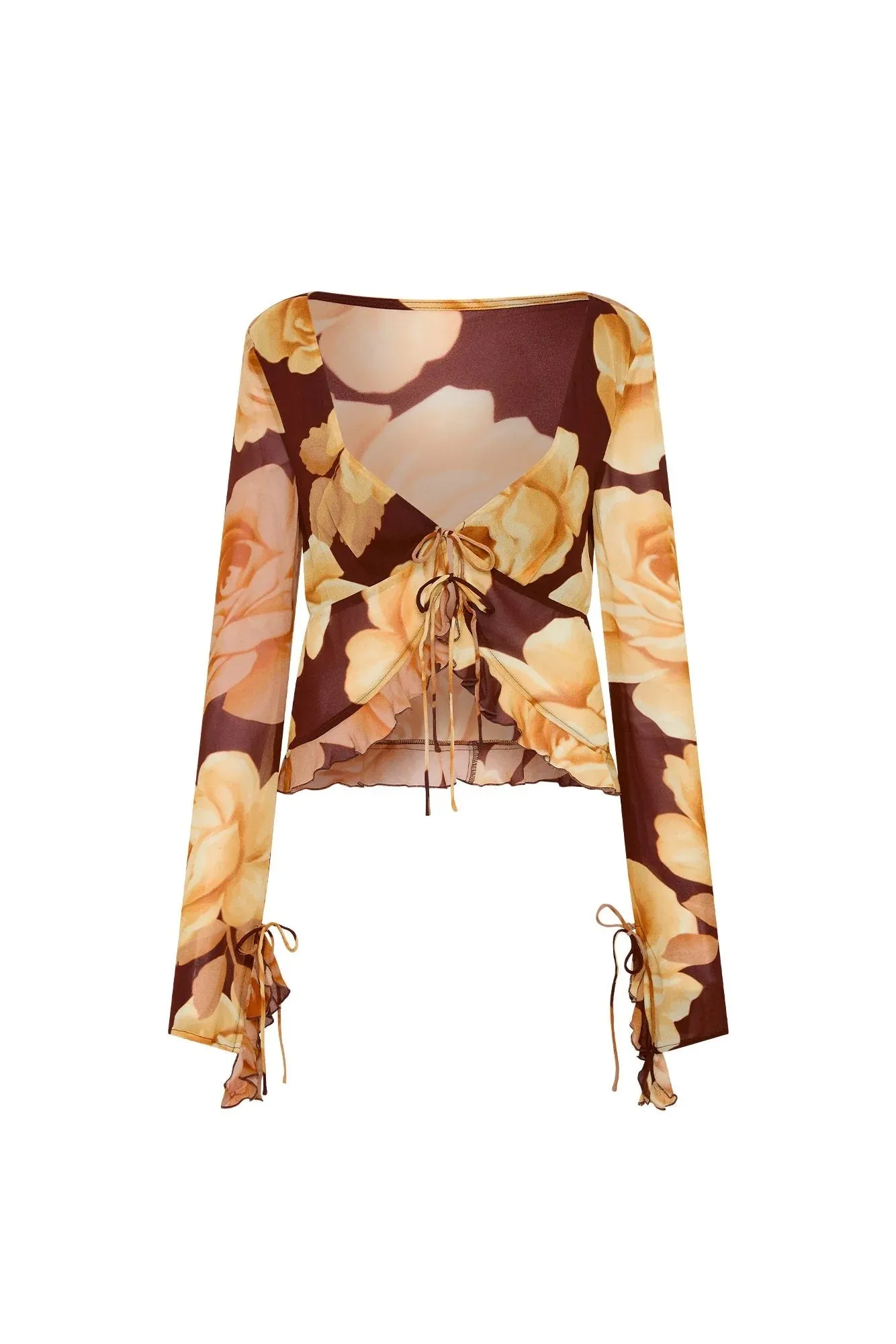 Isabelle Quinn Myla Blouse Maple Floral