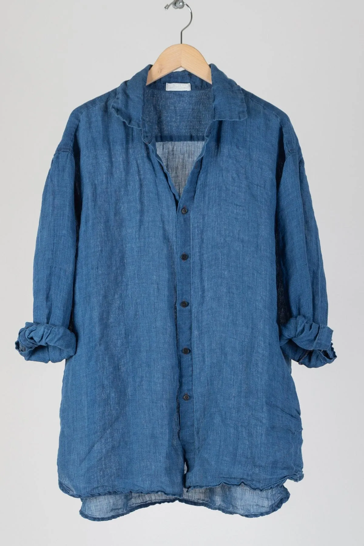 Jane  - Lightweight Indigo Linen