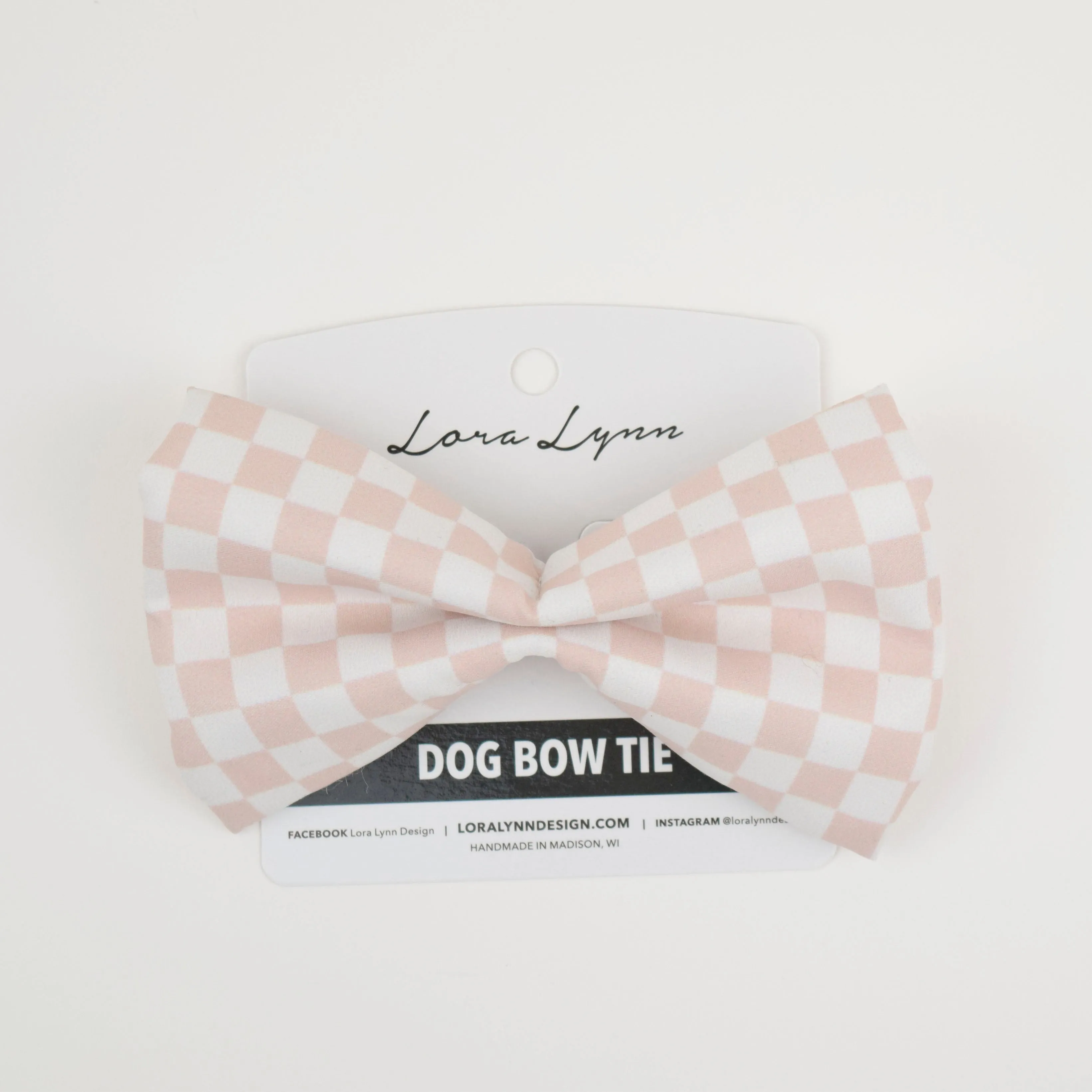 Jungle Fever Latte - Latte Check dog bow tie