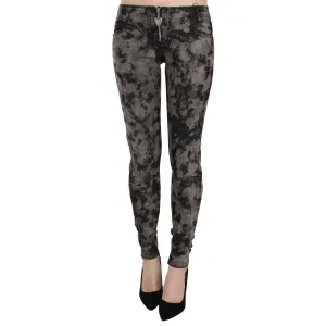 Just Cavalli Elegant Low Waist Skinny Denim Pants