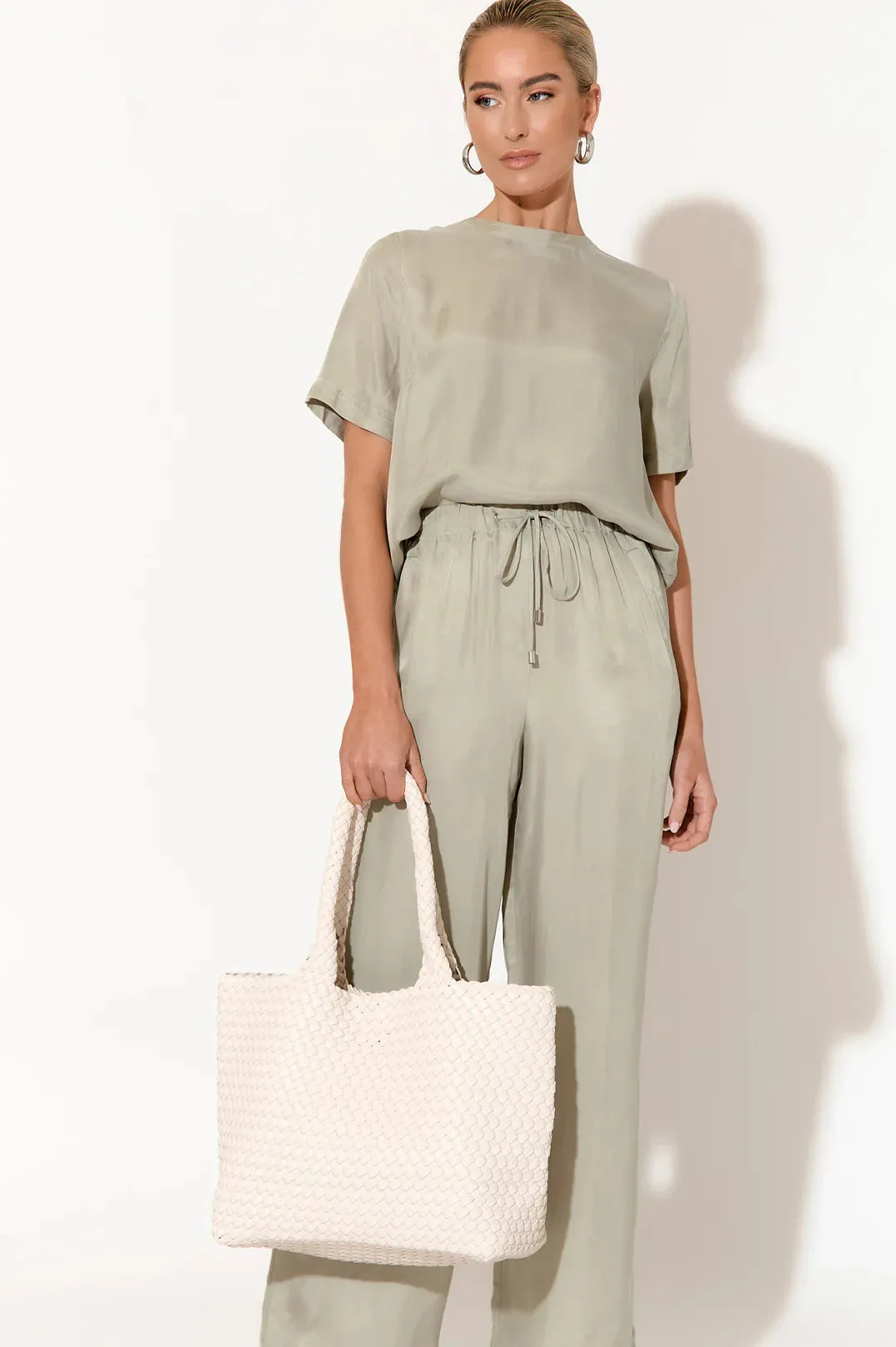 Kelly Cupro Pant Sage Green