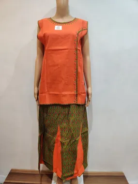 Lady’s Slipper Kurti with skirt