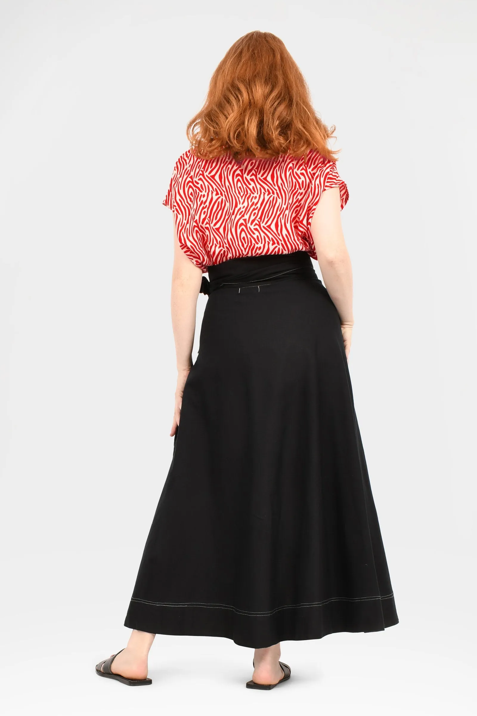 Lara Maxi Wrap Skirt