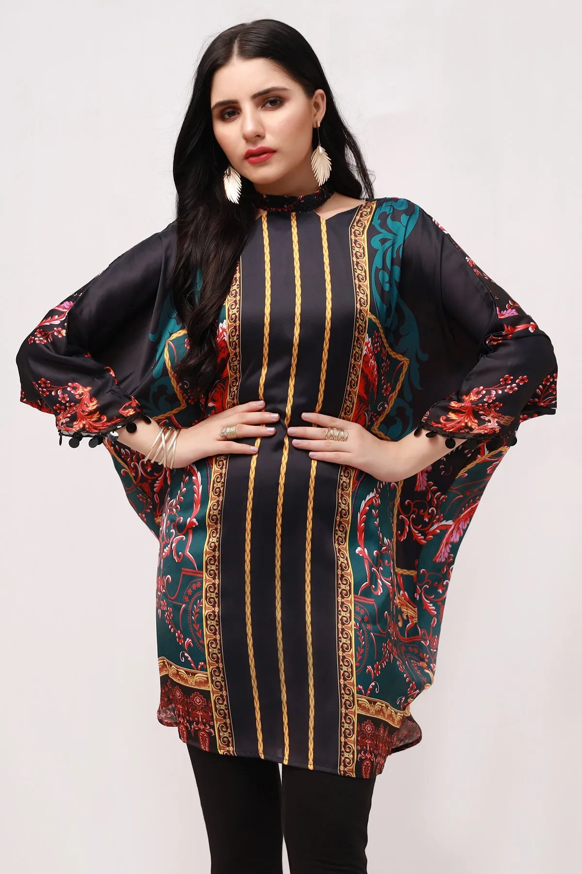 Layla Printed Tunic Top - S22 - WTN0004