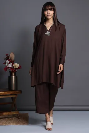 leisure tunic - cinnamon spice & whispered luxury