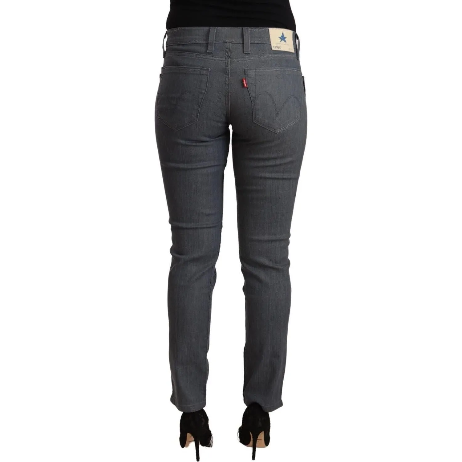 Levi's Chic Slim Fit Grey Denim Delight