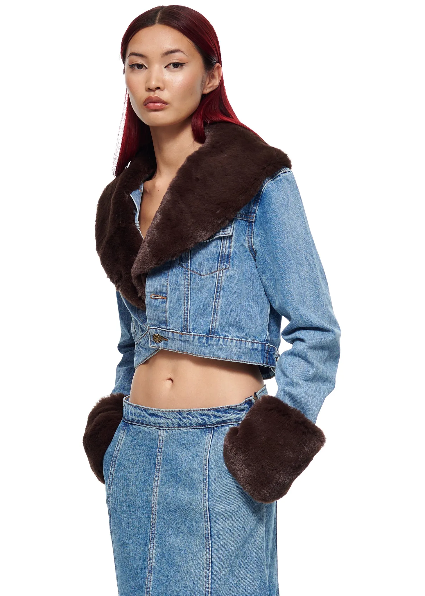 Lioness Smokeshow Denim Jacket