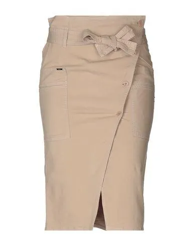 Liu •jo Women 3/4 length skirt Beige 10 UK