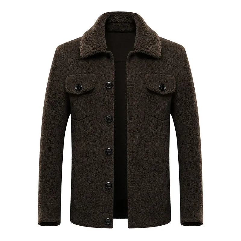 Man Cave Zon Sheep sheared men's jacket