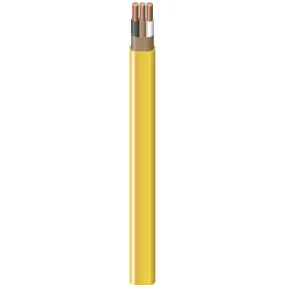 Marmon Home Improvement 1000 ft. 2/2 Non-Metallic Sheathed Cable with Ground Yellow (1000', Yellow)