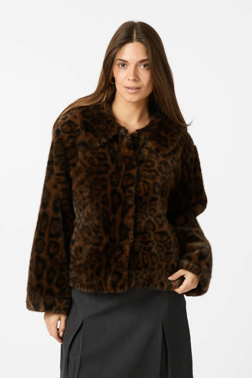 Melodie Leo Faux Fur Jacket