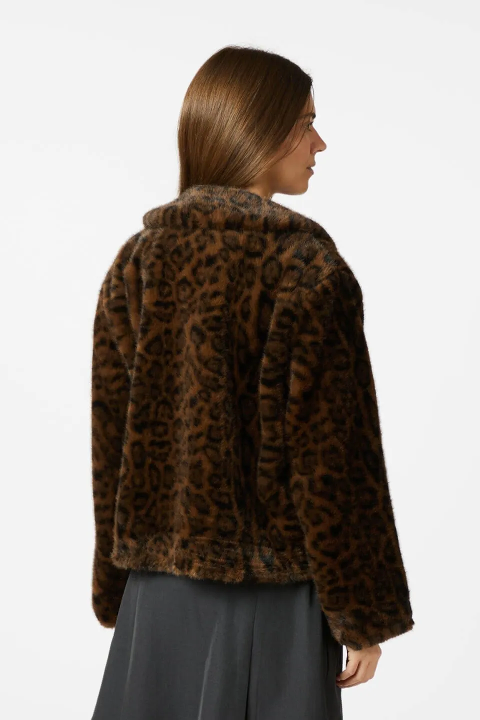 Melodie Leo Faux Fur Jacket