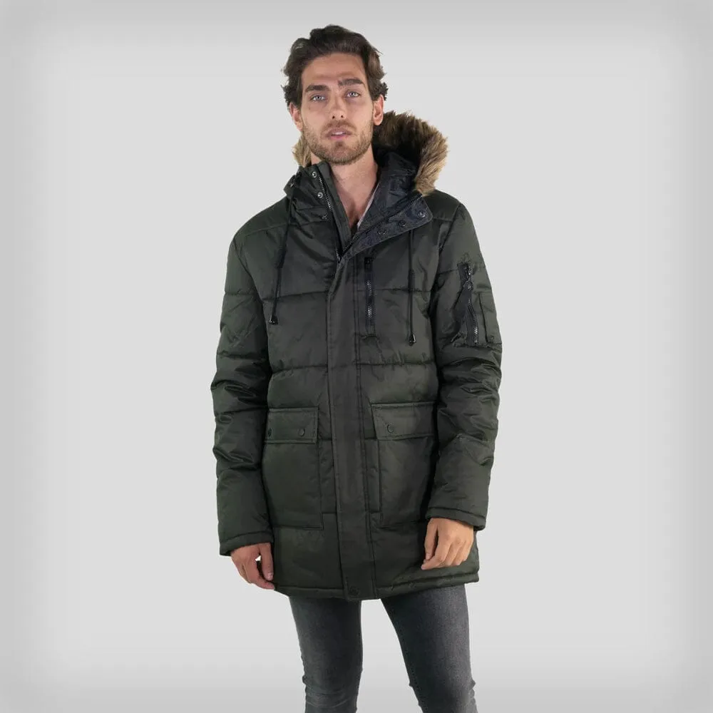 Members Only Men's Snorkel Puffer Jacket