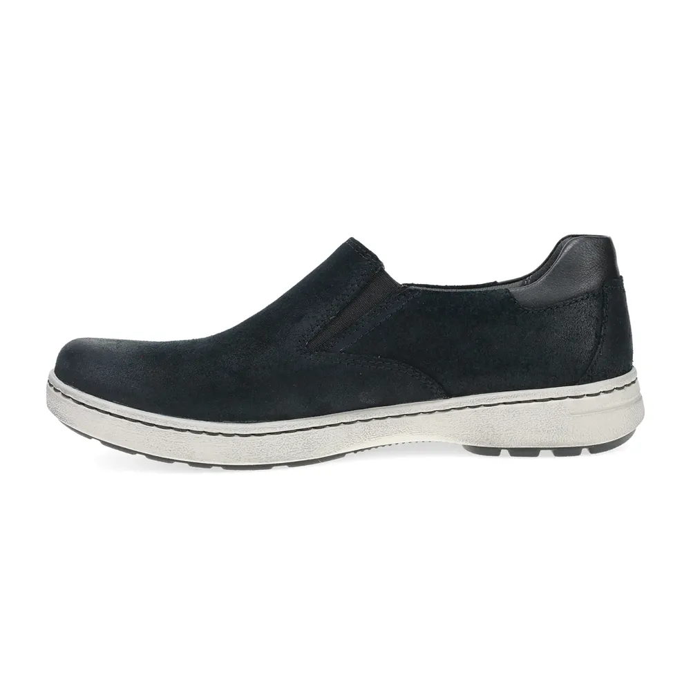 Men's Dansko Trent Color: Black Burnished Suede