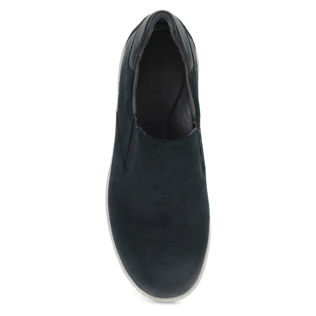 Men's Dansko Trent Color: Black Burnished Suede