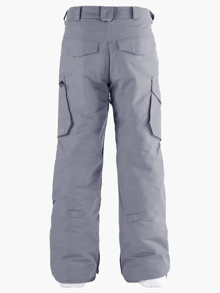 Men's Dark Gray Snowboard Pants Ski Pants