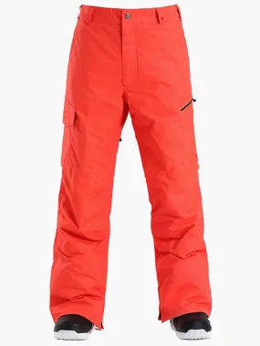 Men's High Windproof Waterproof Black Ski Snowboarding Pants