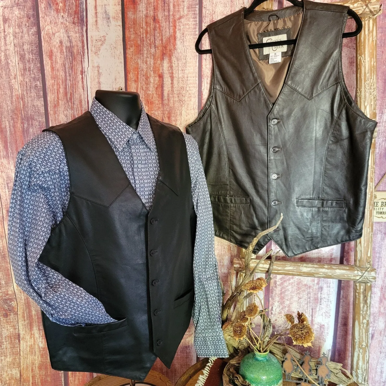 Men's Lambskin Vest by Cripple Creek ML30 59