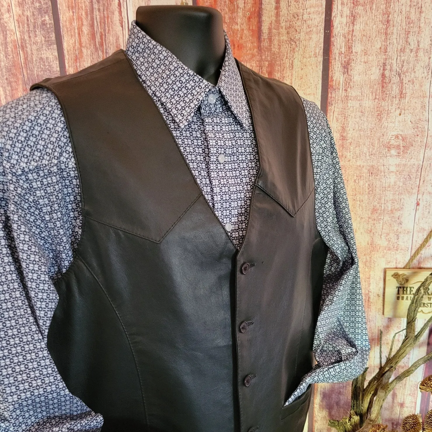 Men's Lambskin Vest by Cripple Creek ML30 59