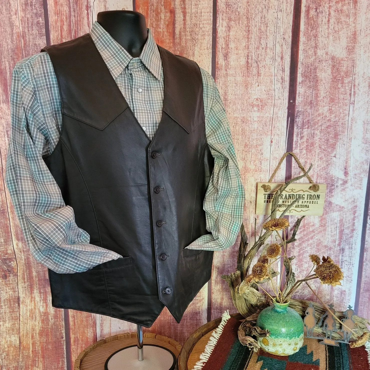 Men's Lambskin Vest by Cripple Creek ML30 59