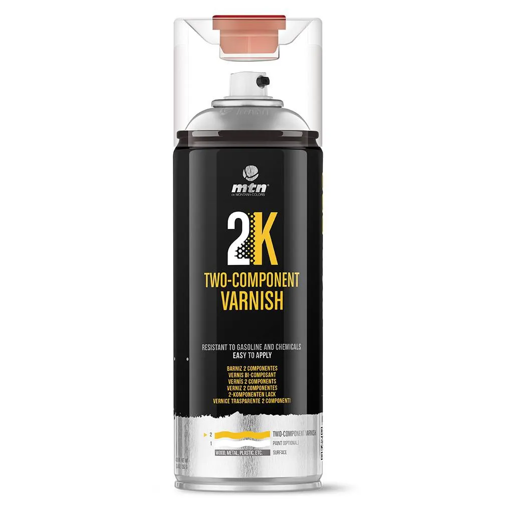 MTN PRO Spray Paint - 2K Two Component Varnish 400ml