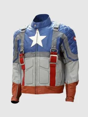 Multi Color Motorcycle Jacket