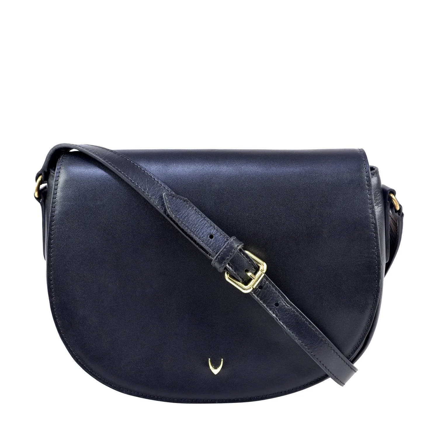 Nelly Classic Leather Crossbody Bag