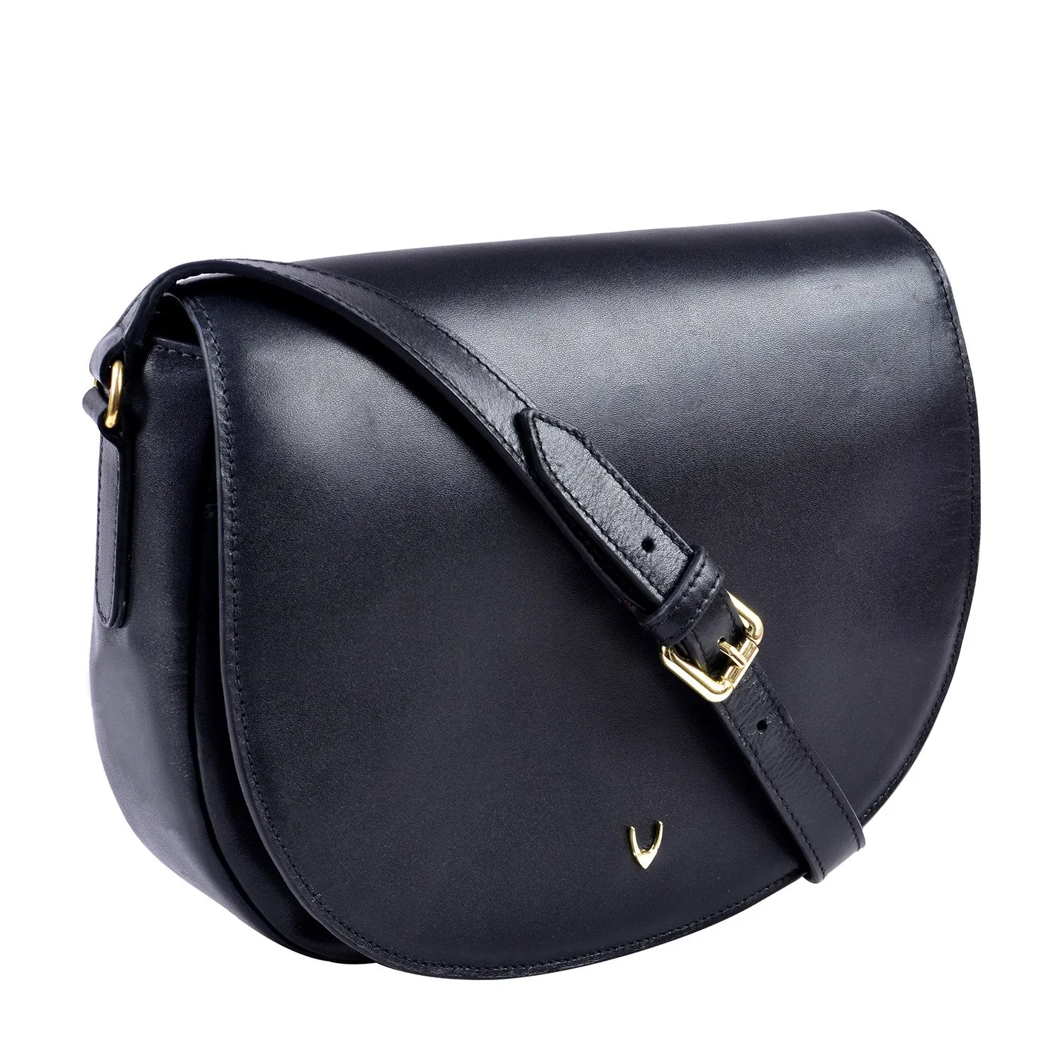 Nelly Classic Leather Crossbody Bag