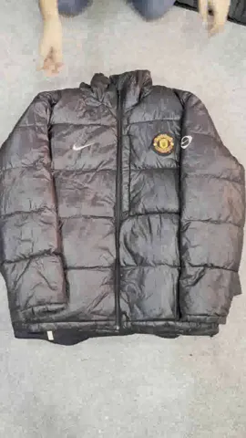 Nike and Adidas football puffer jacket