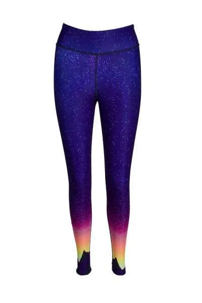 Northern Lights High Waist Yoga Pants