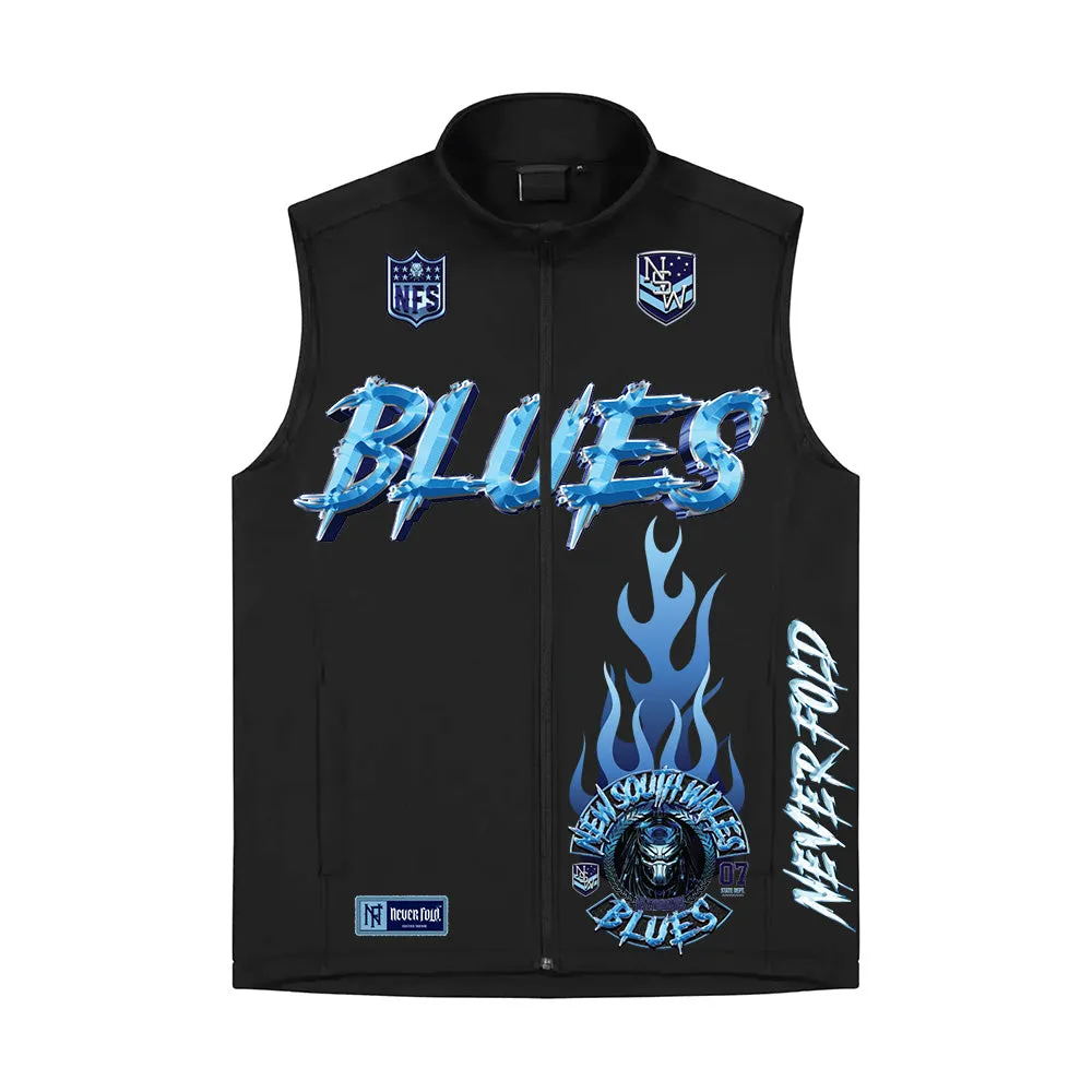 NSW BLUES Apex Predator Zip Up Vest