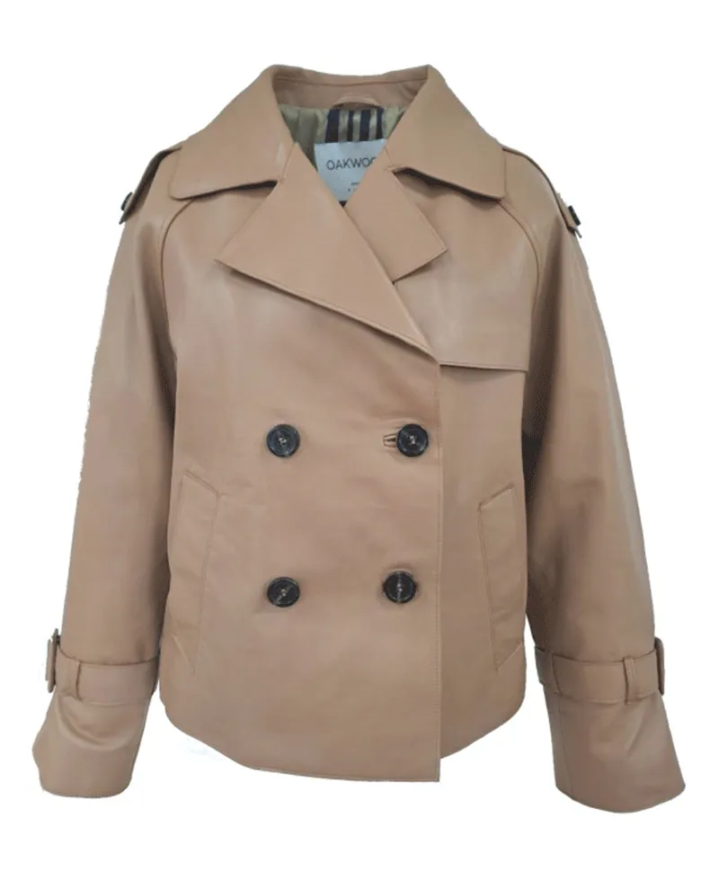 Oakwood Kassie Beige Trench Coat