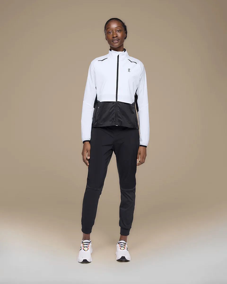 On Weather Jacket W - White Black