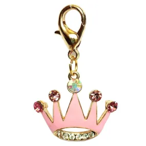 Princess Crown Dog Collar Charm