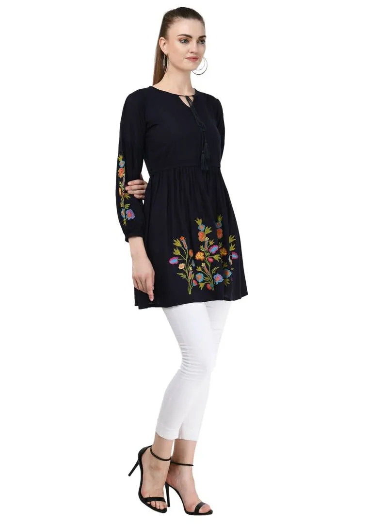 Rayon Embroidery Tunic