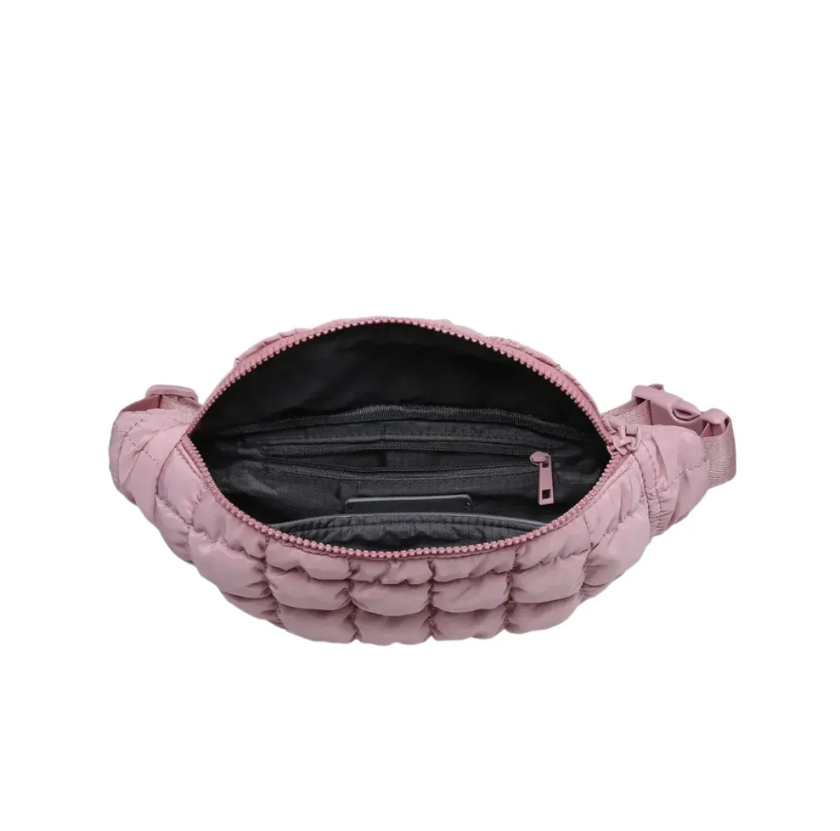 Resurgence Quilted Puffer Belt Bag