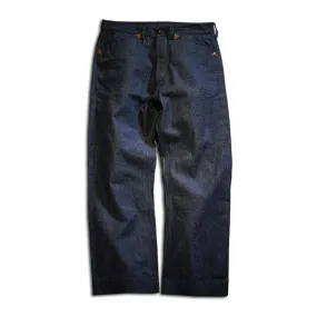 Retro Denim Wide Leg Baggy Cargo Jeans - High Waist Loose Straight Trousers