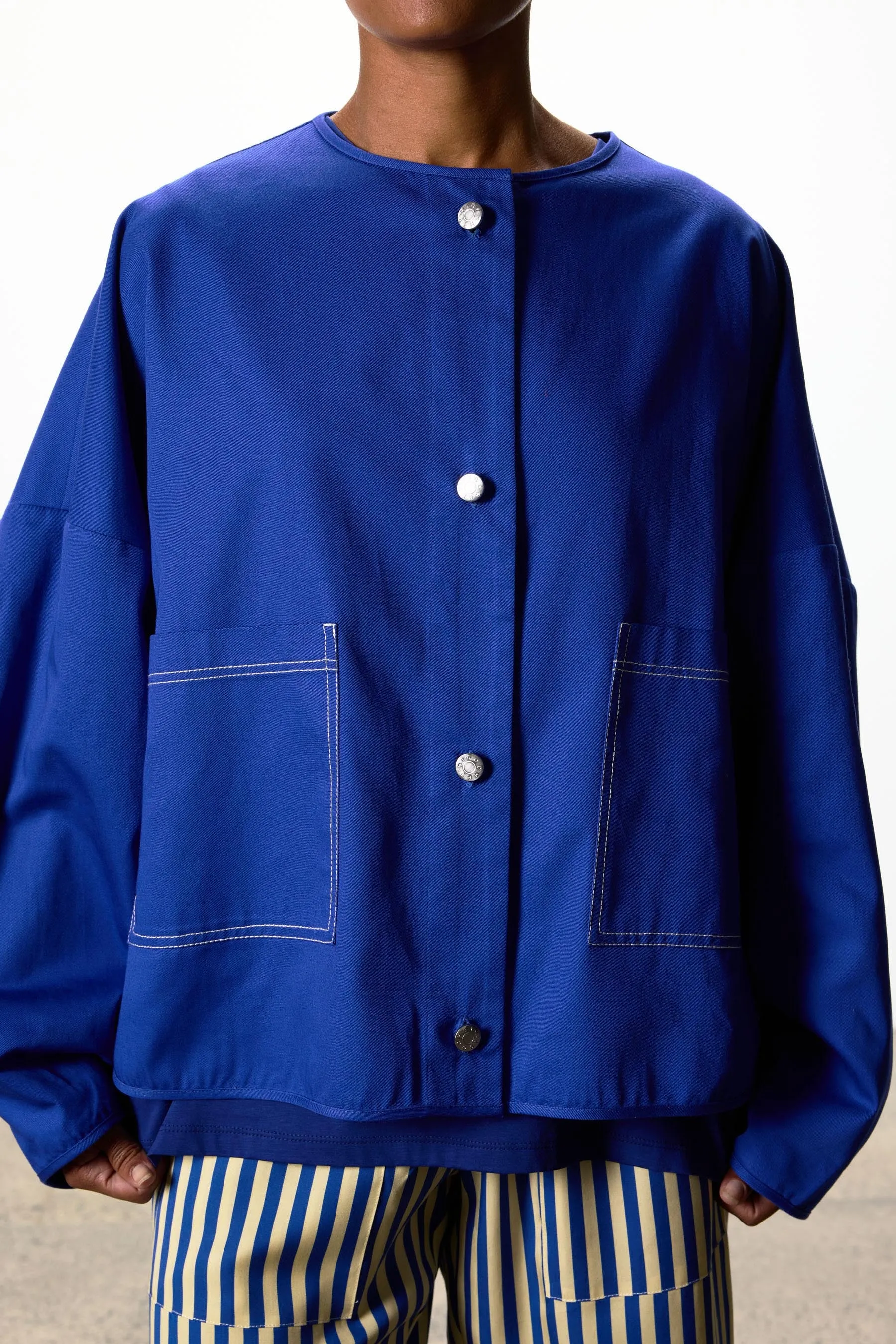 Ricochet Foden Jacket - Cotton - Lapis Blue