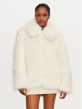 Rosie Faux Fur Jacket (Birch)