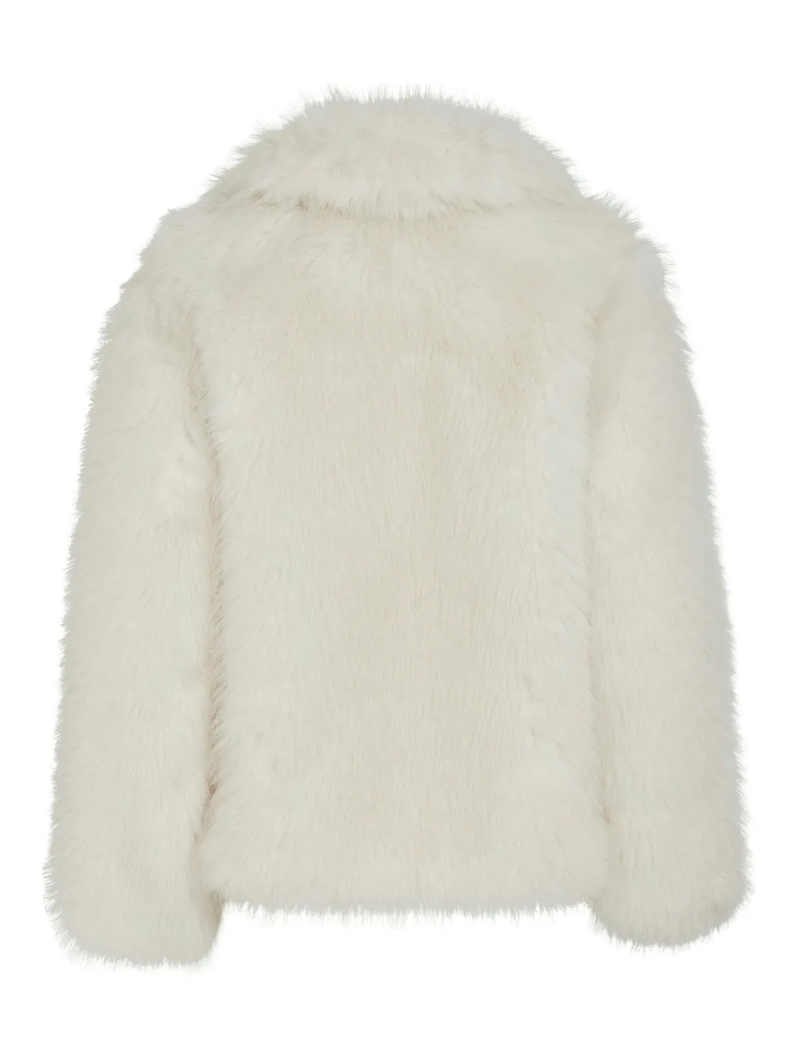 Rosie Faux Fur Jacket (Birch)