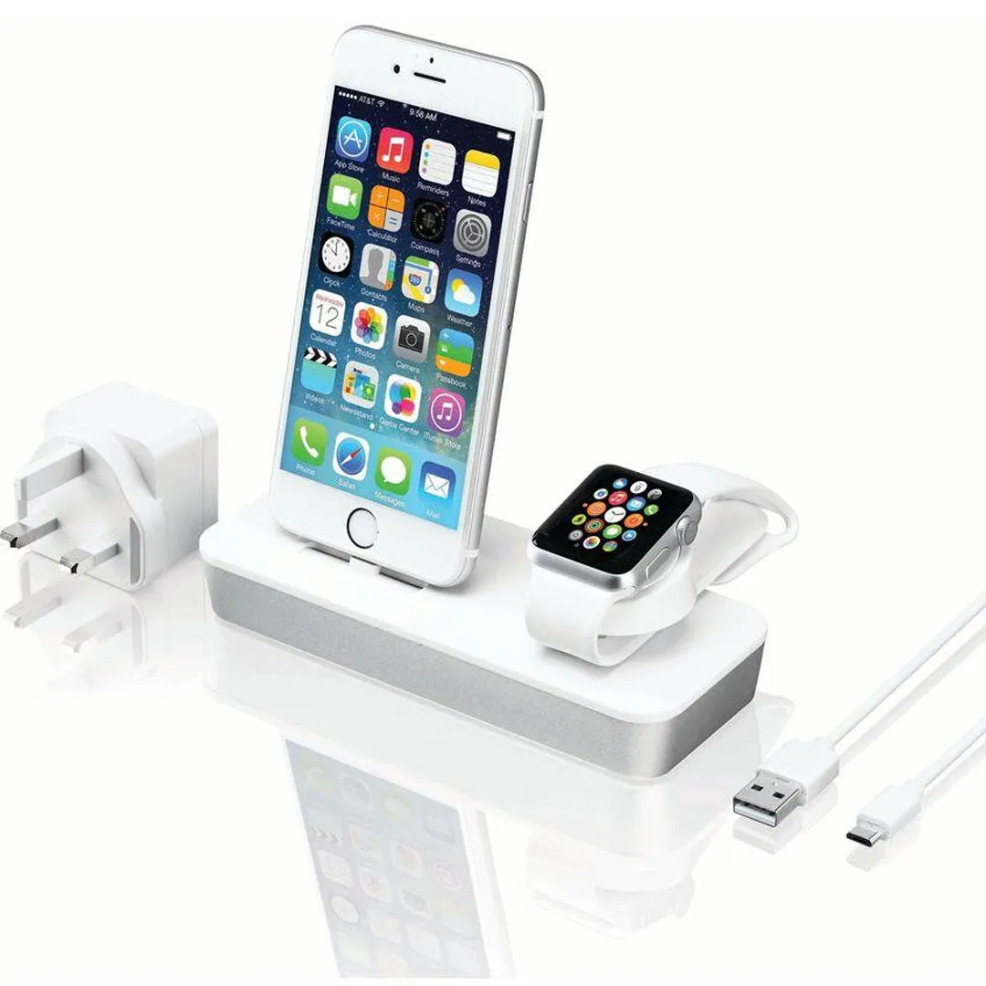 Sandstrom iPhone watch charging dock