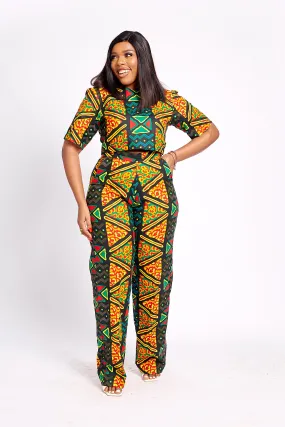 SENI AFRICAN PRINT PANTS