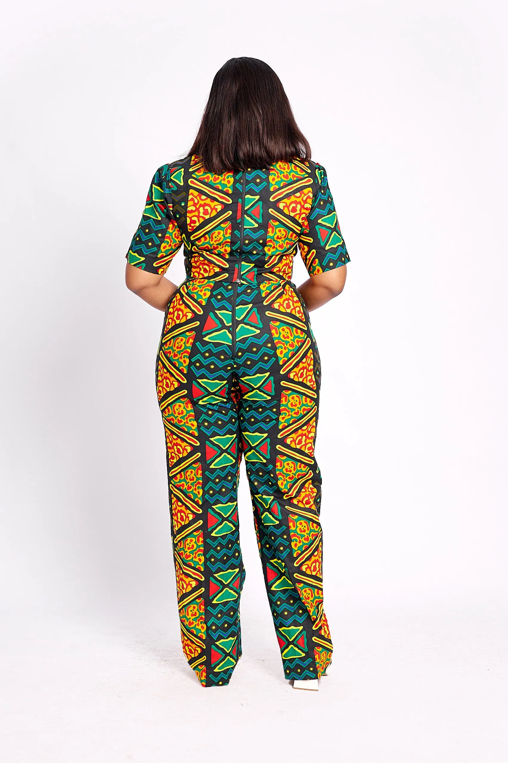 SENI AFRICAN PRINT PANTS