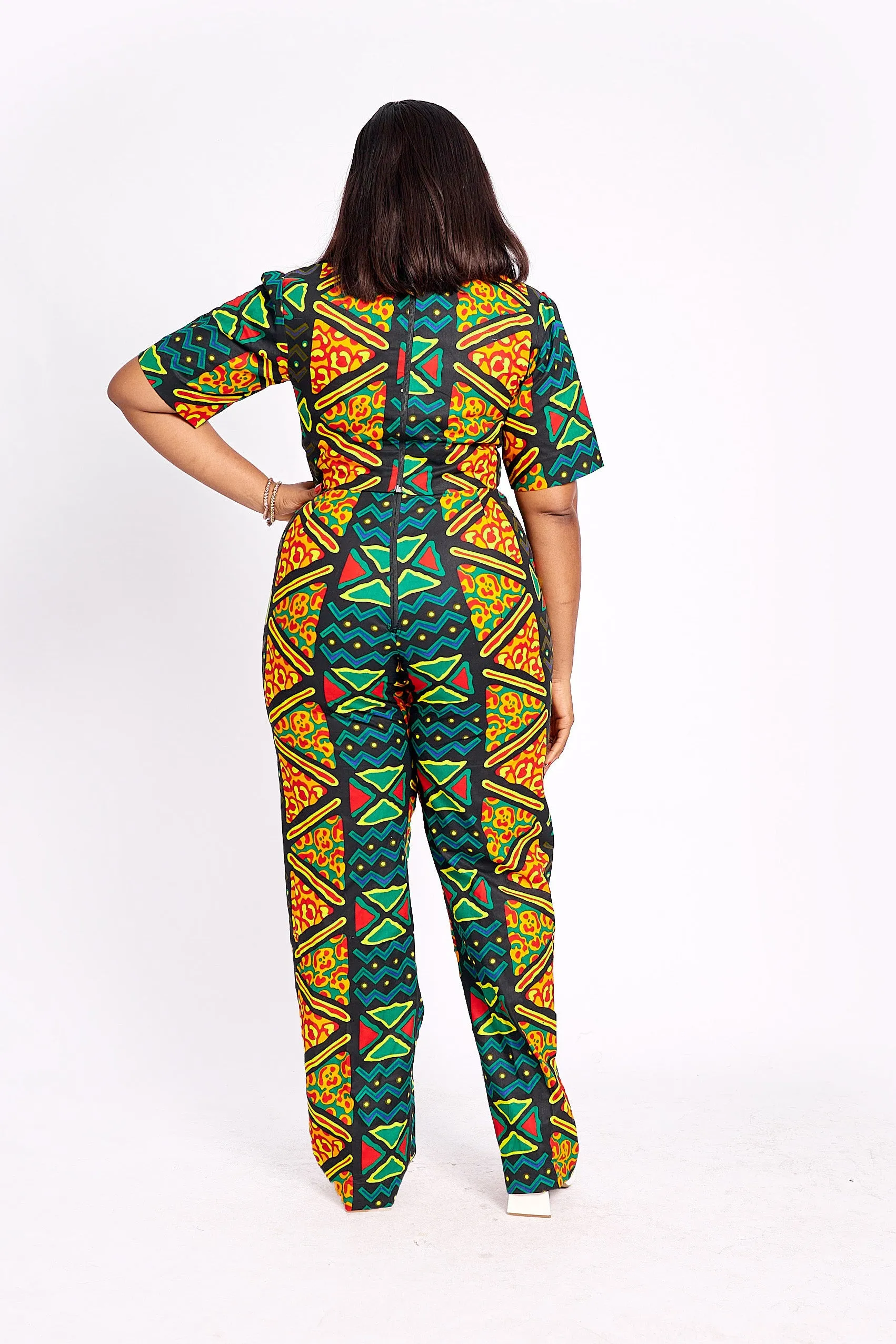 SENI AFRICAN PRINT PANTS