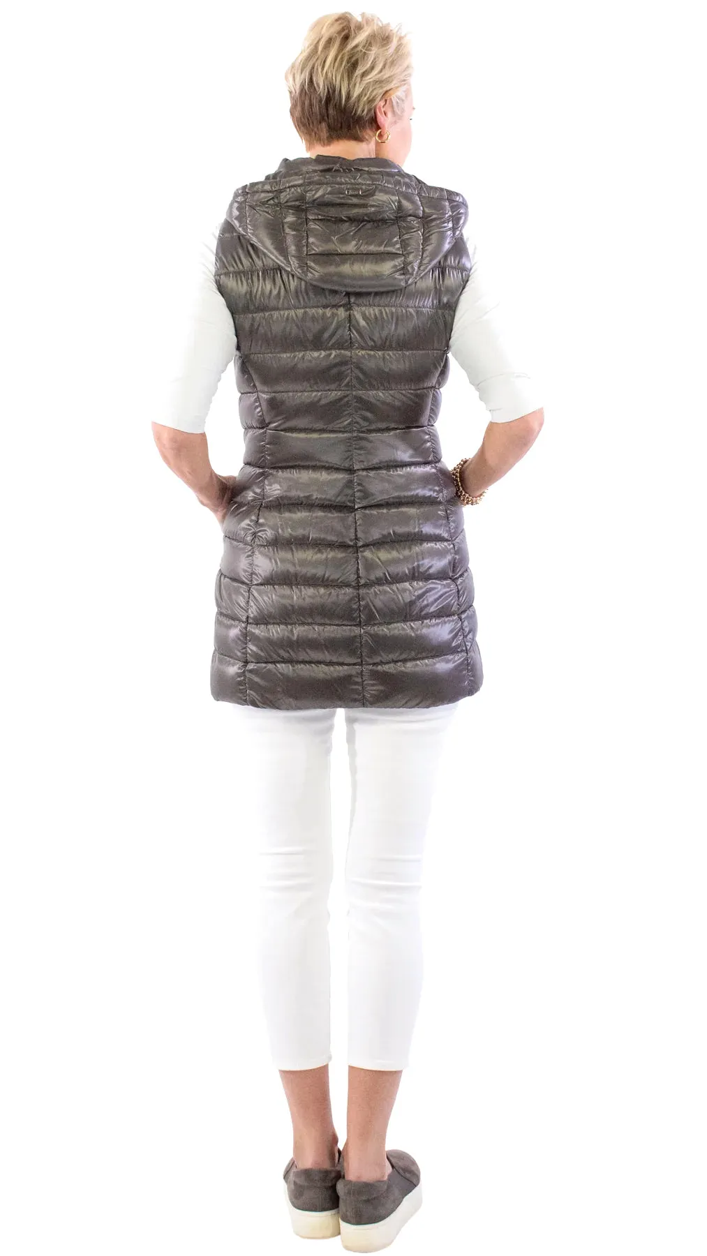 Serena Vest - Grey