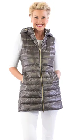 Serena Vest - Grey