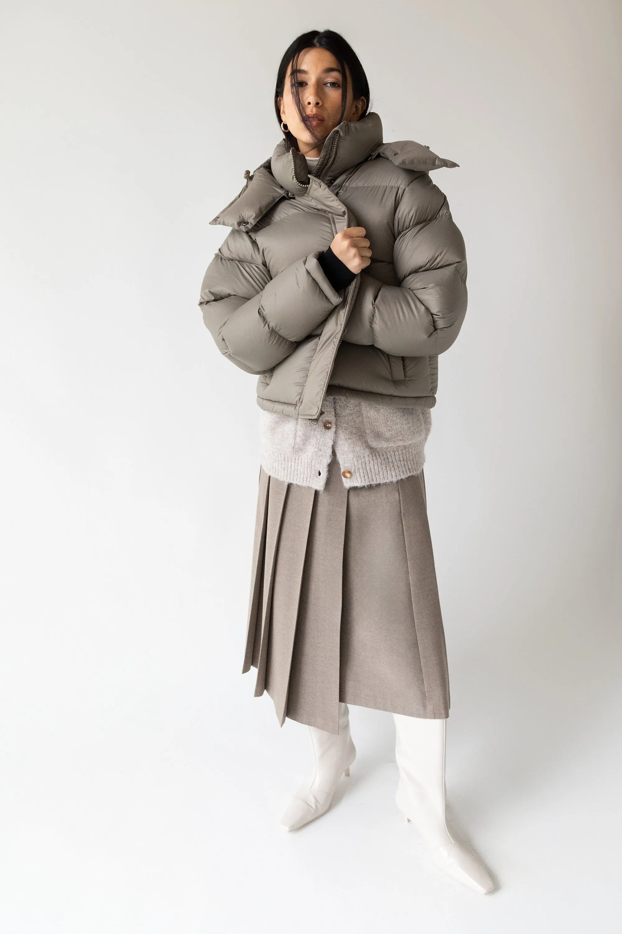 SHORT PUFFER JACKET | PUFFER STUDIO 001